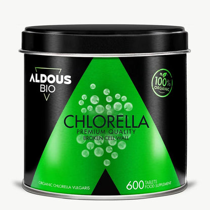 Chlorella Ecológica Premium 3000 mg | Detox, Energía y Digestión Natural | 600 Comprimidos (10651107656026)