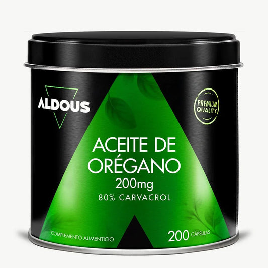 Aceite de Orégano con Alto Contenido en Carvacrol | Apoyo Inmune y Digestivo Natural | 200 Cápsulas (10650338394458)