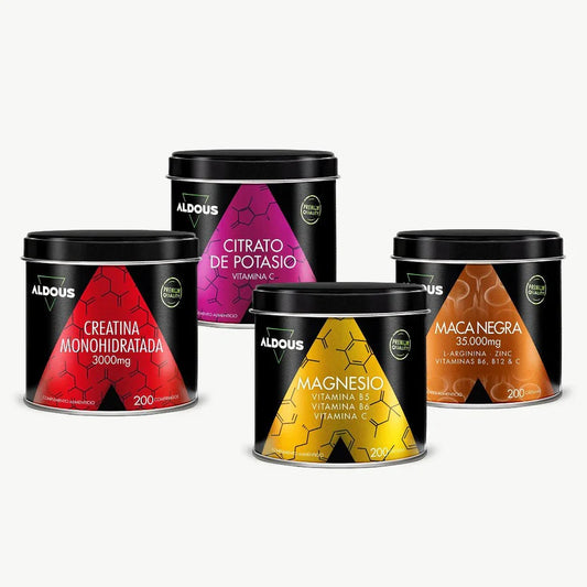 Pack Deporte Resistencia: Creatina + L-Carnitina + Maca Andina + Magnesio | Energía y Recuperación (10664425357658)
