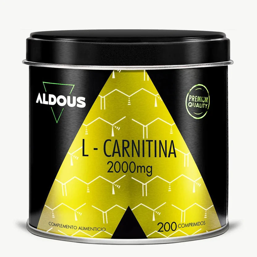 L-Carnitina Tartrato 2000 mg | Metabolismo de Grasas y Rendimiento Muscular | 200 Comprimidos (10651487732058)