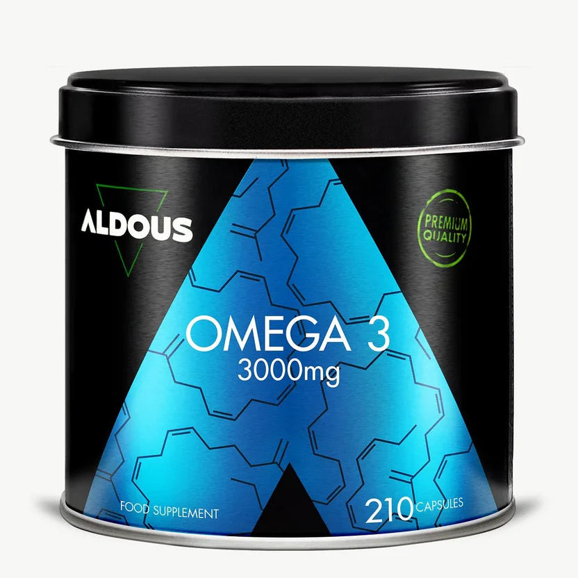 Omega-3 Alta Concentración 3000 mg Aceite de Pescado | 540 mg EPA + 360 mg DHA | Salud Cardiovascular | 210 Cápsulas Blandas (10651517059418)
