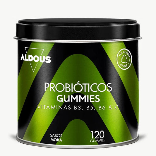 Probióticos con Vitaminas en Gominolas Veganas | Digestión, Energía e Inmunidad | 120 Gominolas (10651523940698)