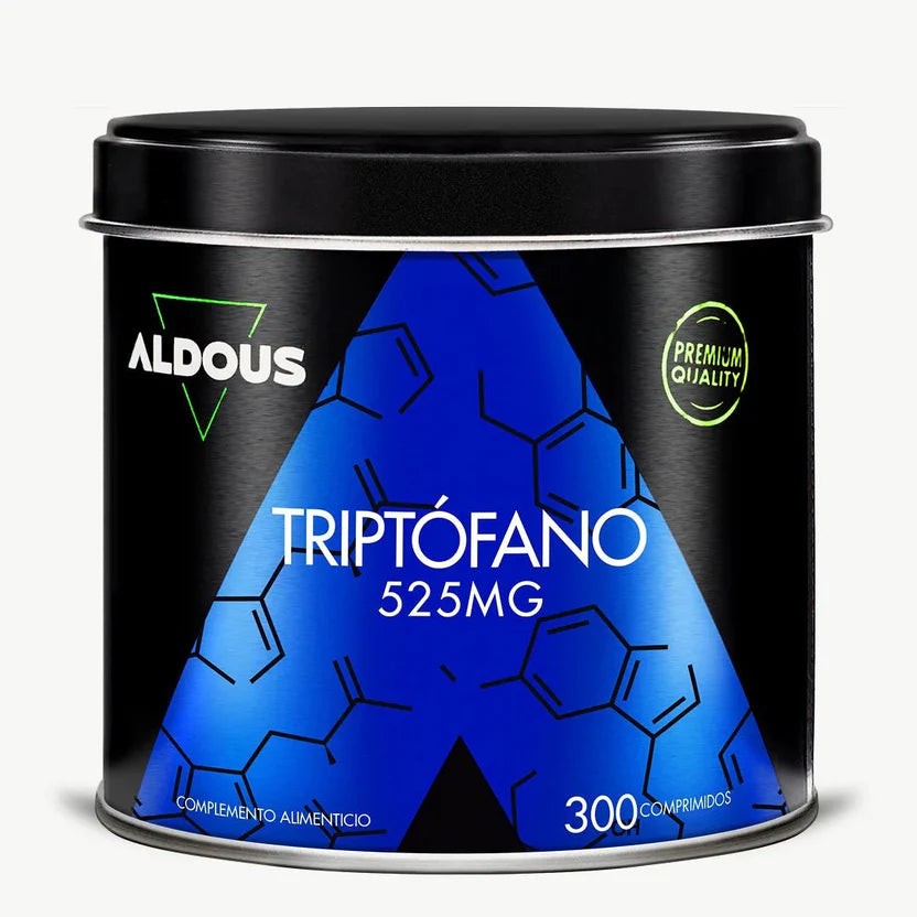 Triptófano Puro 525 mg | Bienestar Emocional y Sueño Natural | 300 Comprimidos (10651525710170)