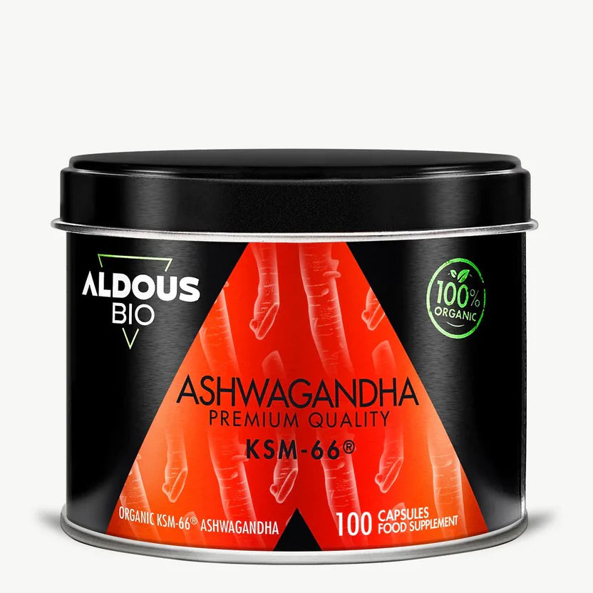 Ashwagandha KSM-66® Ecológica 600 mg | Apoyo al Estrés y Energía Natural | 100 Cápsulas (10650954498394)
