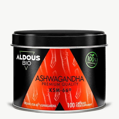 Ashwagandha KSM-66® Ecológica 600 mg | Apoyo al Estrés y Energía Natural | 100 Cápsulas (10650954498394)
