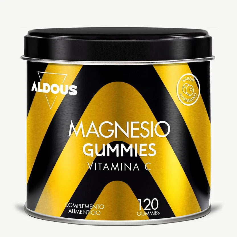 Magnesio Citrato en Gominolas Veganas con Vitamina C | Energía, Músculos y Cansancio | 120 Gominolas (10651500675418)