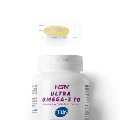 Ultra Omega-3 TG IFOS 1000 mg | Alta Concentración EPA + DHA | Salud Cardiovascular y Cerebral | EssentialSeries (10657565016410)
