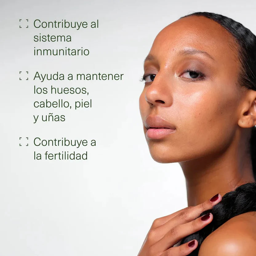 Bisglicinato de Zinc 25 mg | Sistema Inmunitario, Piel, Cabello y Uñas | 500 Comprimidos (10651539079514)