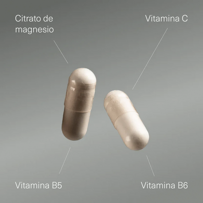 Citrato de Magnesio 1500 mg con Vitamina C, B5 y B6 | Energía, Músculos y Reducción de Cansancio | 200 Cápsulas (10651498971482)