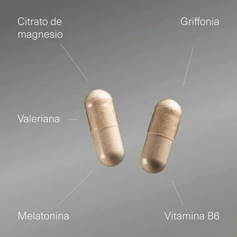 Melatonina 1,9 mg con Griffonia, Magnesio, Valeriana y Vitamina B6 | Sueño y Relajación Natural | 250 Cápsulas (10651510735194)