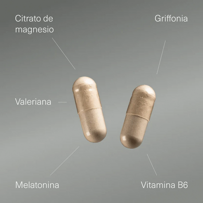 Melatonina 1,9 mg con Griffonia, Magnesio, Valeriana y Vitamina B6 | Sueño y Relajación Natural | 250 Cápsulas (10651510735194)