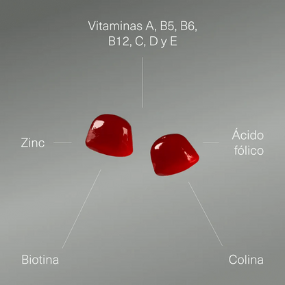 Multivitaminas en Gominolas Veganas con Vitaminas A, B, C, D, E y Minerales | Energía, Inmunidad y Bienestar | 120 Gominolas (10652242444634)