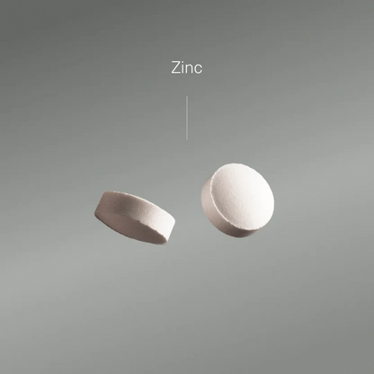 Bisglicinato de Zinc 25 mg | Sistema Inmunitario, Piel, Cabello y Uñas | 500 Comprimidos (10651539079514)
