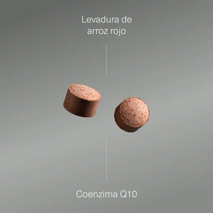 Levadura de Arroz Rojo con Coenzima Q10 | Mantenimiento Normal del Colesterol | 400 Comprimidos (10651491402074)