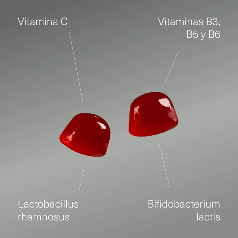 Probióticos con Vitaminas en Gominolas Veganas | Digestión, Energía e Inmunidad | 120 Gominolas (10651523940698)