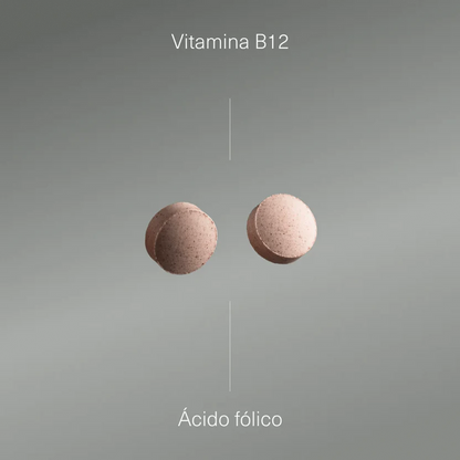 Vitamina B12 1000 μg con Ácido Fólico | Energía, Inmunidad y Función Psicológica | 400 Comprimidos (10652259909978)