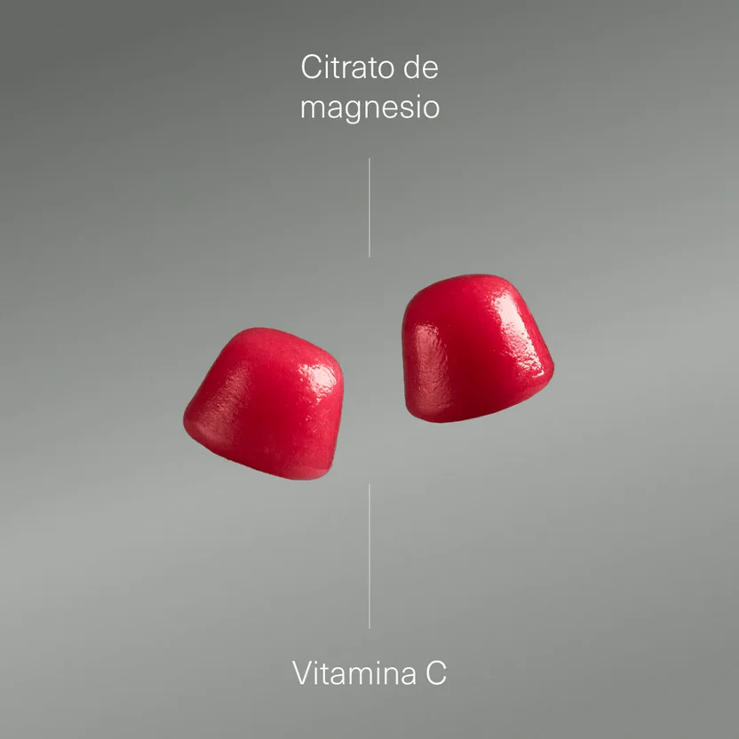 Magnesio Citrato en Gominolas Veganas con Vitamina C | Energía, Músculos y Cansancio | 120 Gominolas (10651500675418)