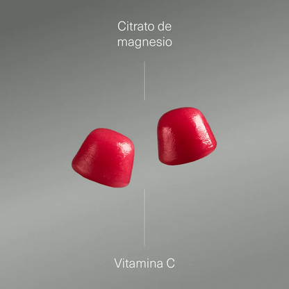 Magnesio Citrato en Gominolas Veganas con Vitamina C | Energía, Músculos y Cansancio | 120 Gominolas (10651500675418)