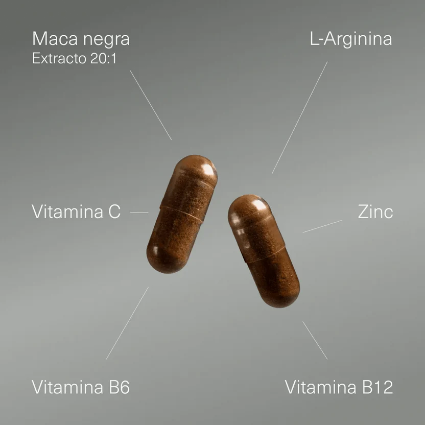 Maca Negra 35.000 mg con L-Arginina, Zinc y Vitaminas | Energía, Vitalidad y Rendimiento | 200 Cápsulas (10651493040474)