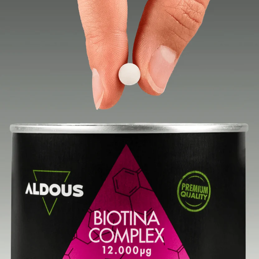 Biotina 12.000 μg con Zinc, Selenio, Vitamina D3 y E | Cabello, Piel y Uñas | 400 Comprimidos (10650973241690)