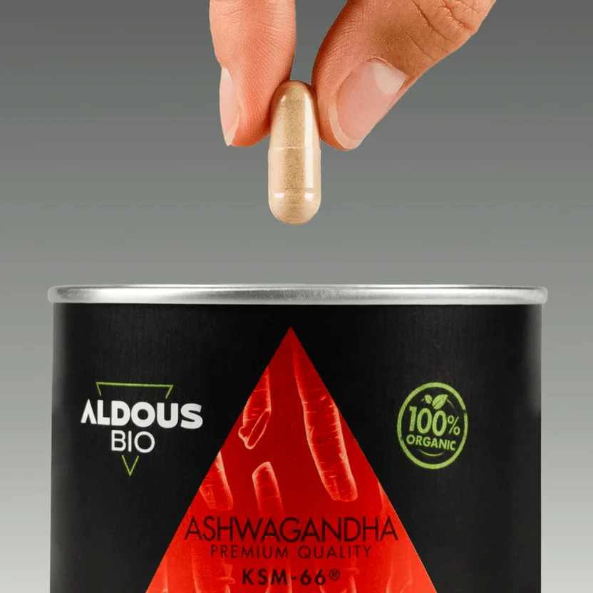 Ashwagandha KSM-66® Ecológica 600 mg | Apoyo al Estrés y Energía Natural | 100 Cápsulas (10650954498394)