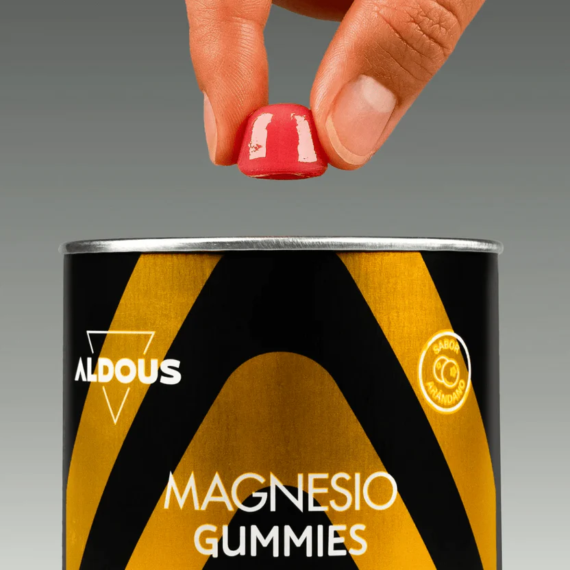 Magnesio Citrato en Gominolas Veganas con Vitamina C | Energía, Músculos y Cansancio | 120 Gominolas (10651500675418)