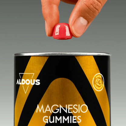 Magnesio Citrato en Gominolas Veganas con Vitamina C | Energía, Músculos y Cansancio | 120 Gominolas (10651500675418)