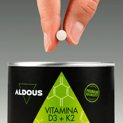 Vitamina D3 4.000 UI + K2 100 μg | Salud Ósea, Absorción de Calcio e Inmunidad | 250 Comprimidos (10652237168986)
