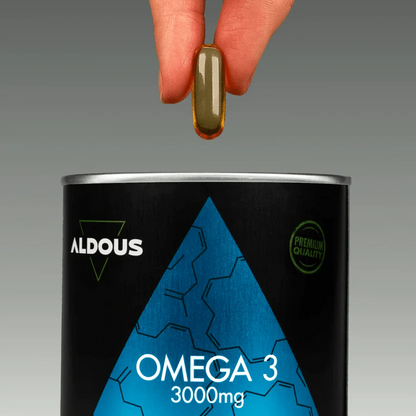 Omega-3 Alta Concentración 3000 mg Aceite de Pescado | 540 mg EPA + 360 mg DHA | Salud Cardiovascular | 210 Cápsulas Blandas (10651517059418)