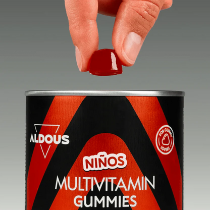 Multivitaminas Kids en Gominolas Veganas Sabor Fresa | Inmunidad y Energía Infantil | 120 Gominolas (10652249358682)