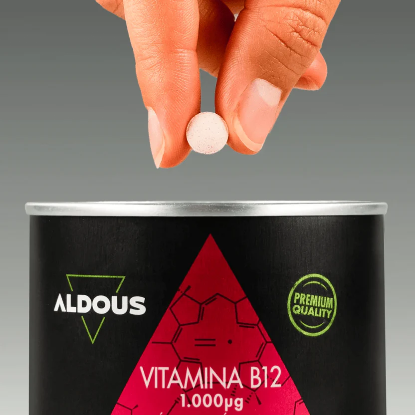 Vitamina B12 1000 μg con Ácido Fólico | Energía, Inmunidad y Función Psicológica | 400 Comprimidos (10652259909978)
