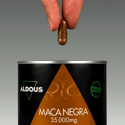 Maca Negra 35.000 mg con L-Arginina, Zinc y Vitaminas | Energía, Vitalidad y Rendimiento | 200 Cápsulas (10651493040474)