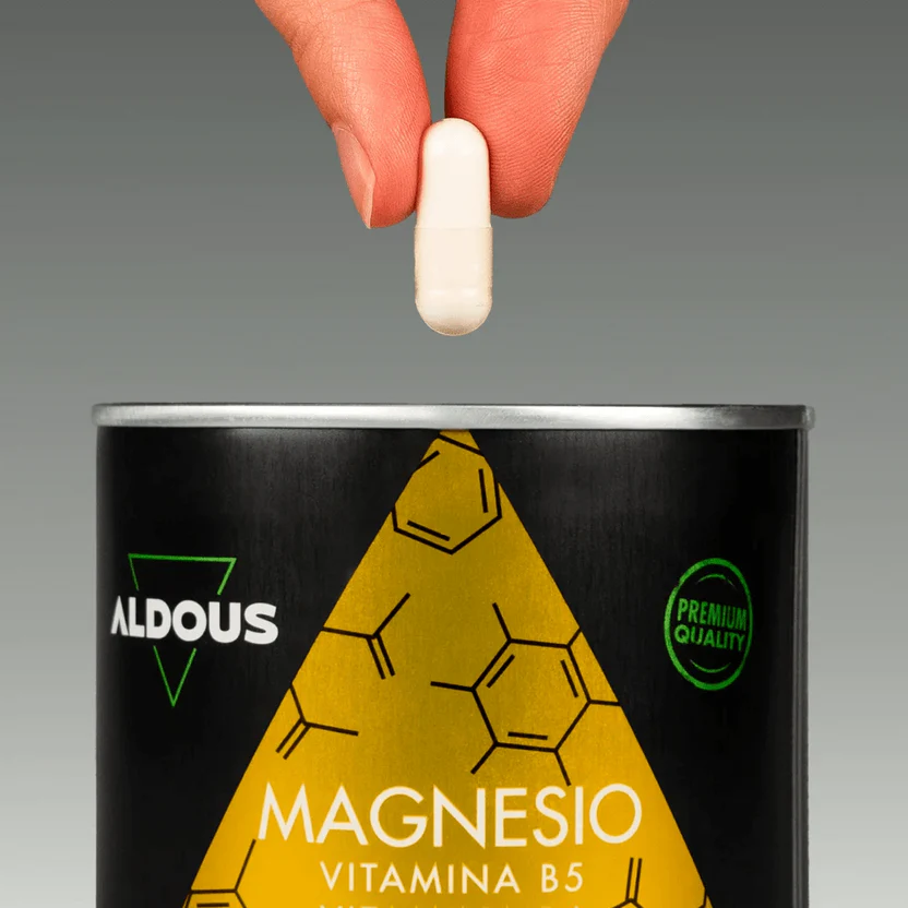 Citrato de Magnesio 1500 mg con Vitamina C, B5 y B6 | Energía, Músculos y Reducción de Cansancio | 200 Cápsulas (10651498971482)