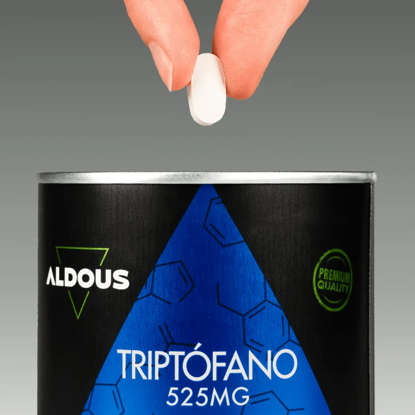 Triptófano Puro 525 mg | Bienestar Emocional y Sueño Natural | 300 Comprimidos (10651525710170)