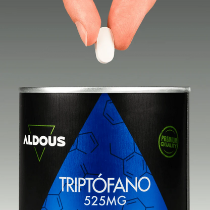 Triptófano Puro 525 mg | Bienestar Emocional y Sueño Natural | 300 Comprimidos (10651525710170)