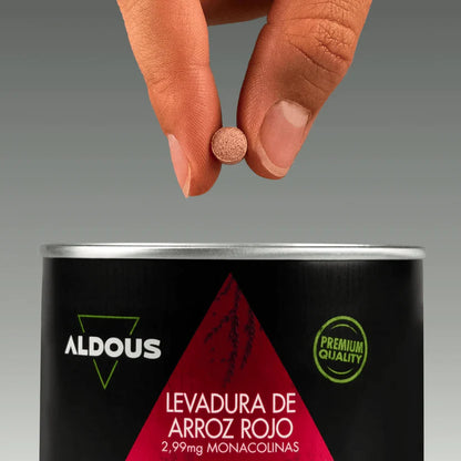 Levadura de Arroz Rojo con Coenzima Q10 | Mantenimiento Normal del Colesterol | 400 Comprimidos (10651491402074)