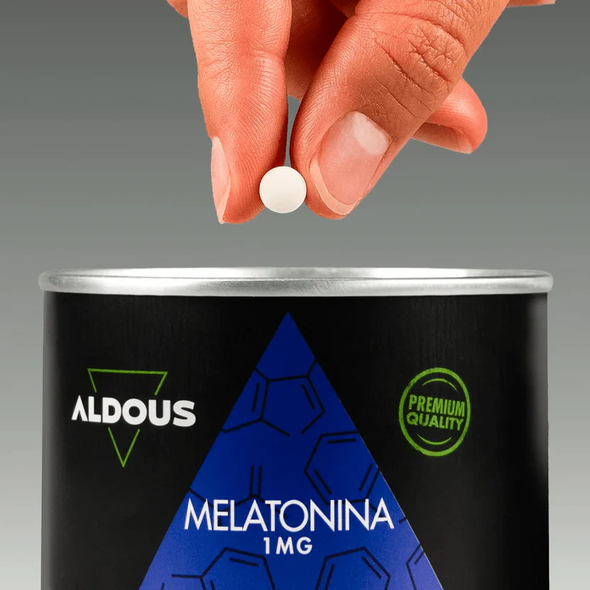 Melatonina Pura 1mg | Ayuda a Conciliar el Sueño y Aliviar Jet Lag | 500 Comprimidos (10651509719386)