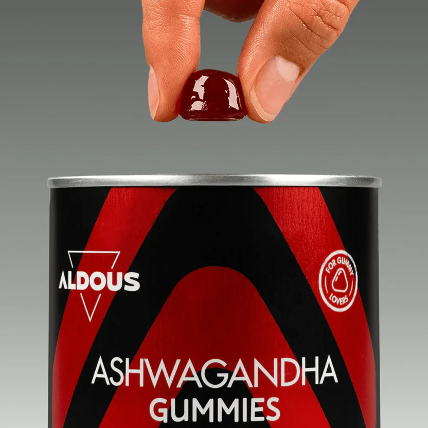 Ashwagandha KSM-66® en Gominolas Sabor Cereza | Apoyo al Estrés y Relajación | 120 Gominolas (10650968916314)