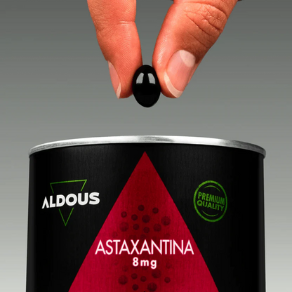 Astaxantina Natural 8 mg del Alga Haematococcus Pluvialis | Antioxidante Potente | 120 Cápsulas (10650972062042)