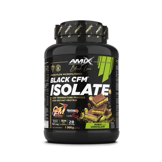 Black CFM Isolate Amix | Proteína Aislada de Suero Premium 90% | Definición y Recuperación Muscular (10655095161178)