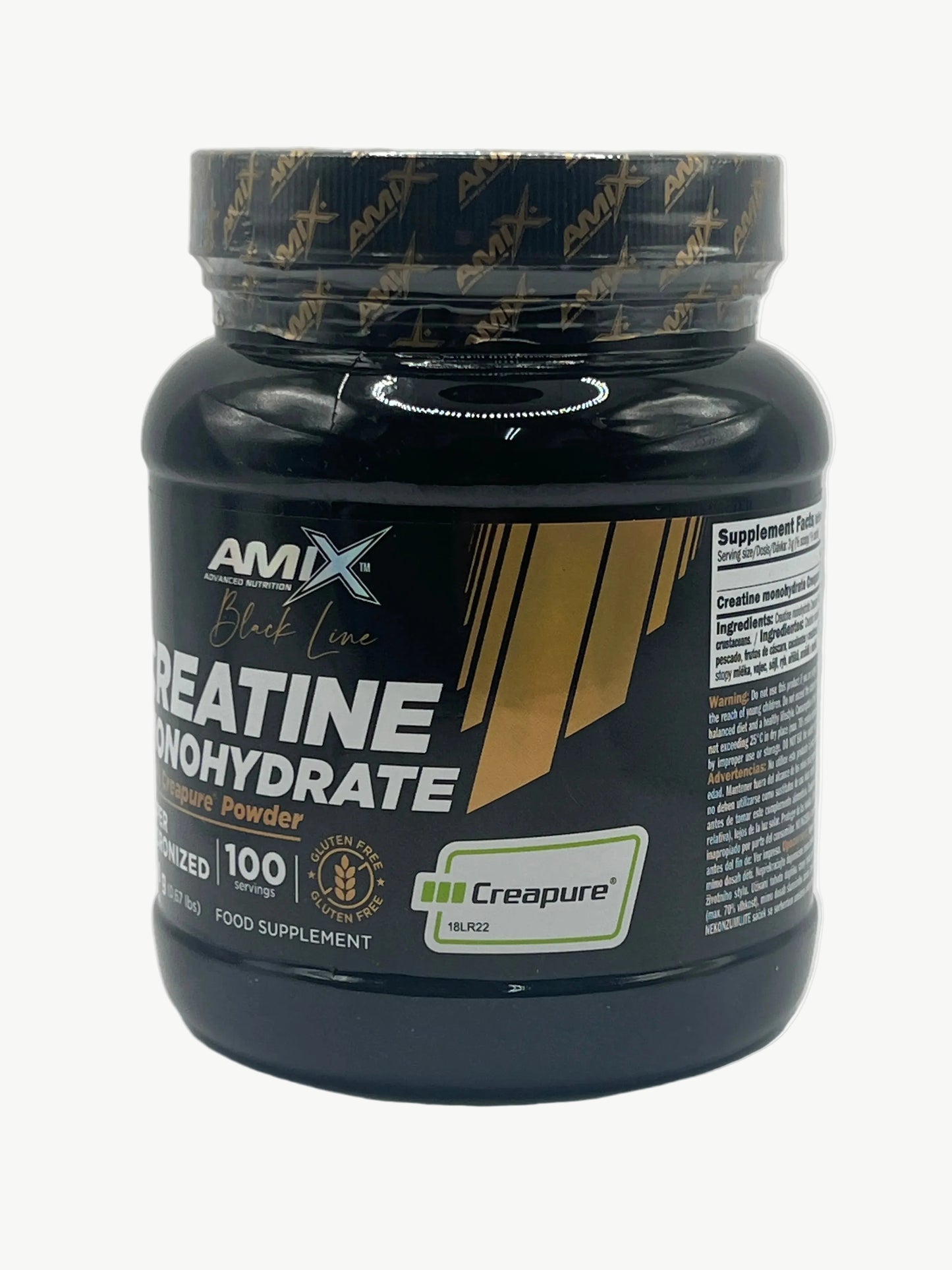 Creatina Monohidrato Creapure® 300g - Amix Black Line