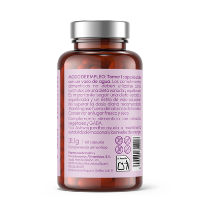 Keep Calm - Ashwagandha + Magnesio, Melisa y Gaba