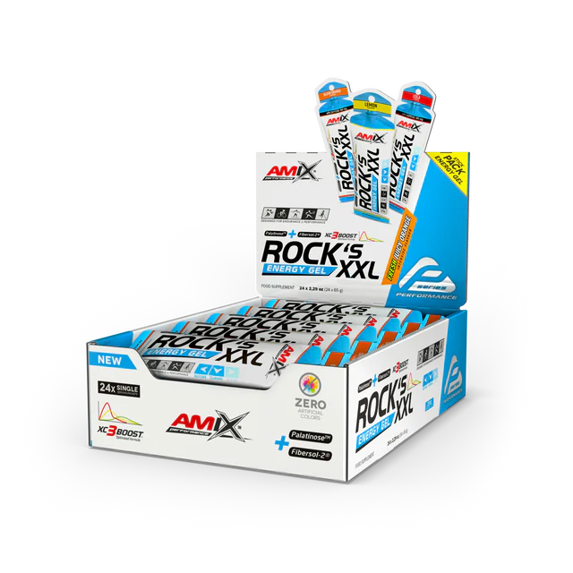 Gel Energético Rock's XXL Sin Cafeína - Amix Performance