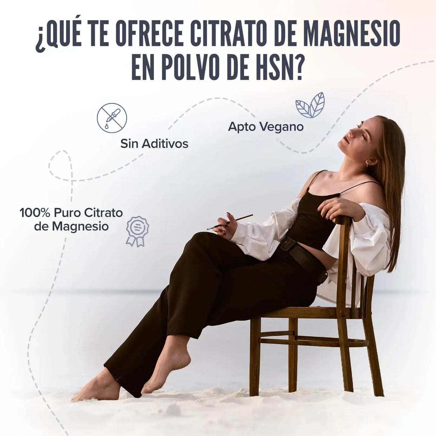 Citrato de Magnesio en Polvo RawSeries HSN