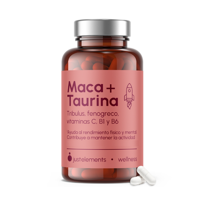 Maca y Taurina - Rendimiento físico, sexual y vitalidad