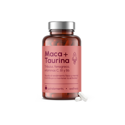 Maca y Taurina - Rendimiento físico, sexual y vitalidad