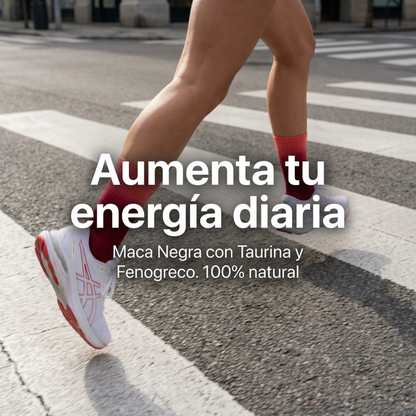 Maca y Taurina - Rendimiento físico, sexual y vitalidad