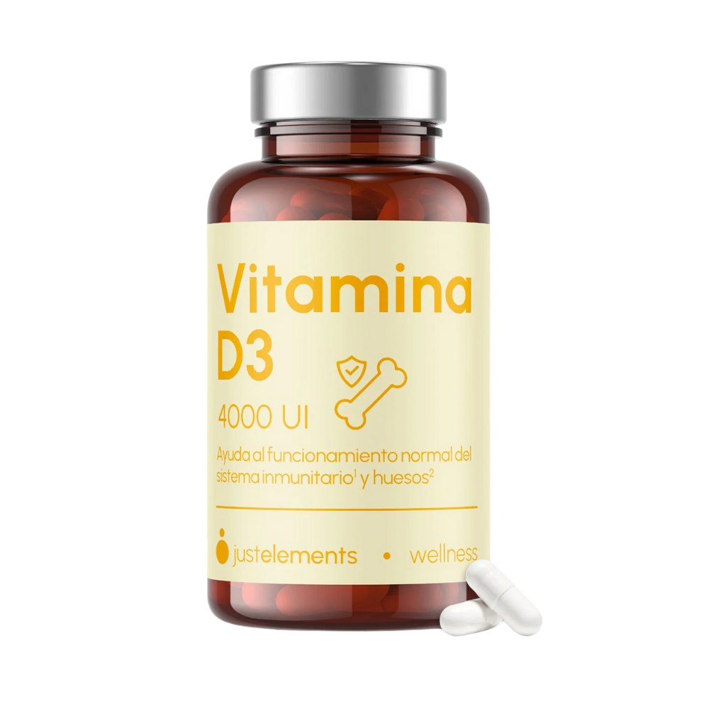 Vitamina D3 4000 UI - Refuerza tus huesos, defensas y articulaciones