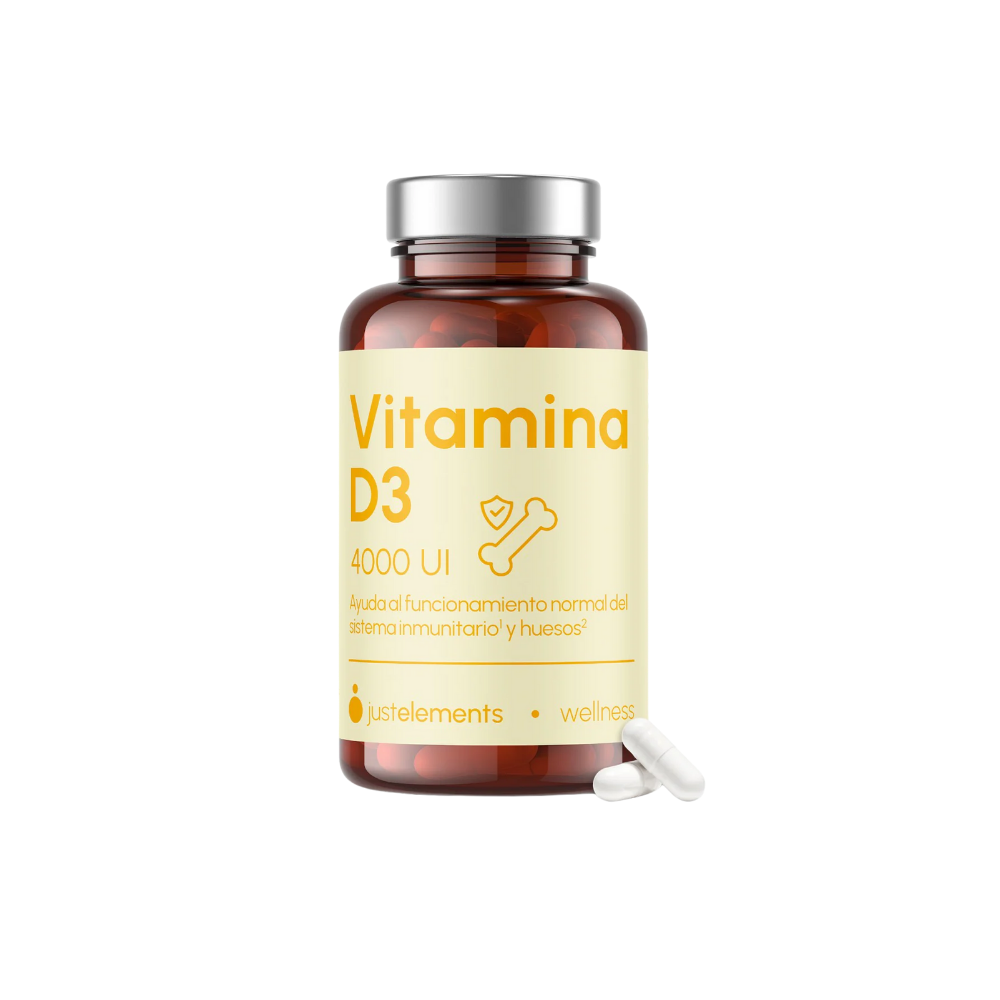 Vitamina D3 4000 UI - Refuerza tus huesos, defensas y articulaciones